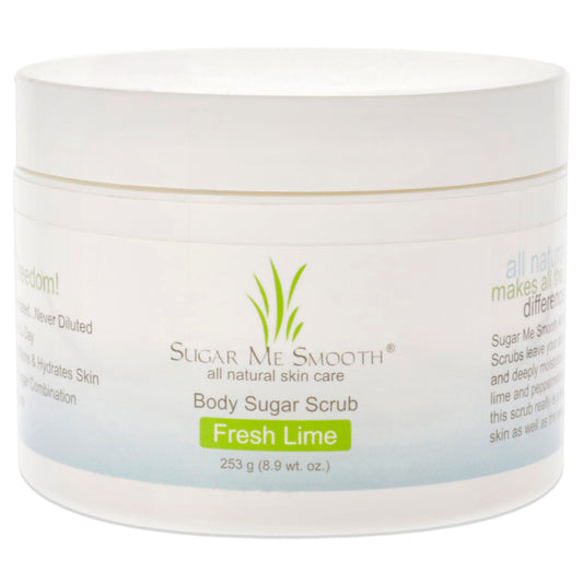 Body Scrub - Fresh Lime by Sugar Me Smooth for Unisex - 8.9 oz Scrub