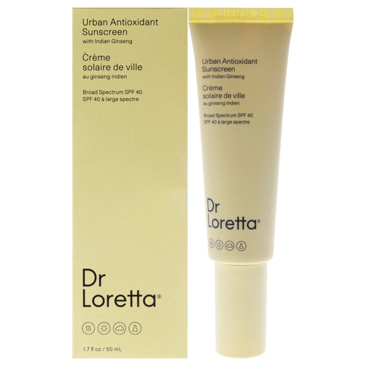 Urban Antioxidant Sunscreen SPF 40 by Dr. Loretta for Unisex - 1.7 oz Sunscreen