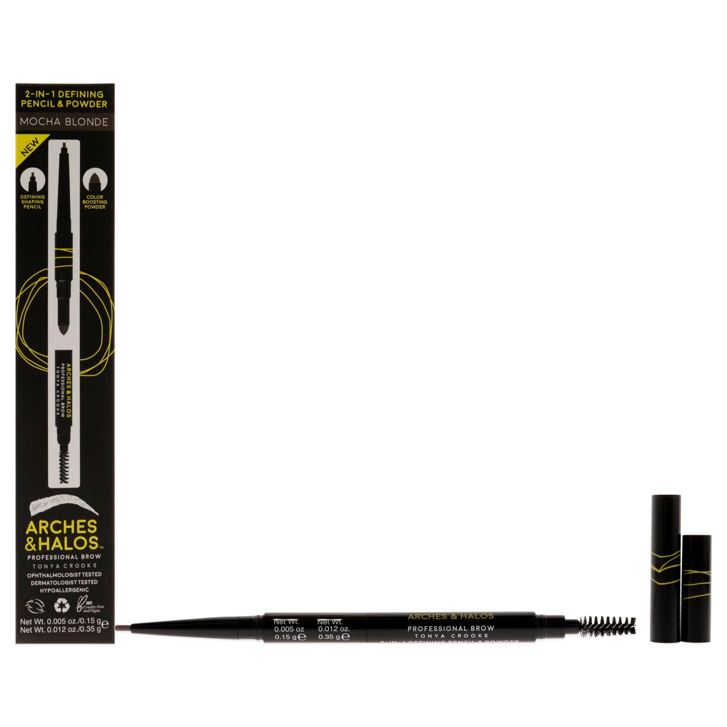 2-in-1 Defining Eyebrow Pencil and Powder