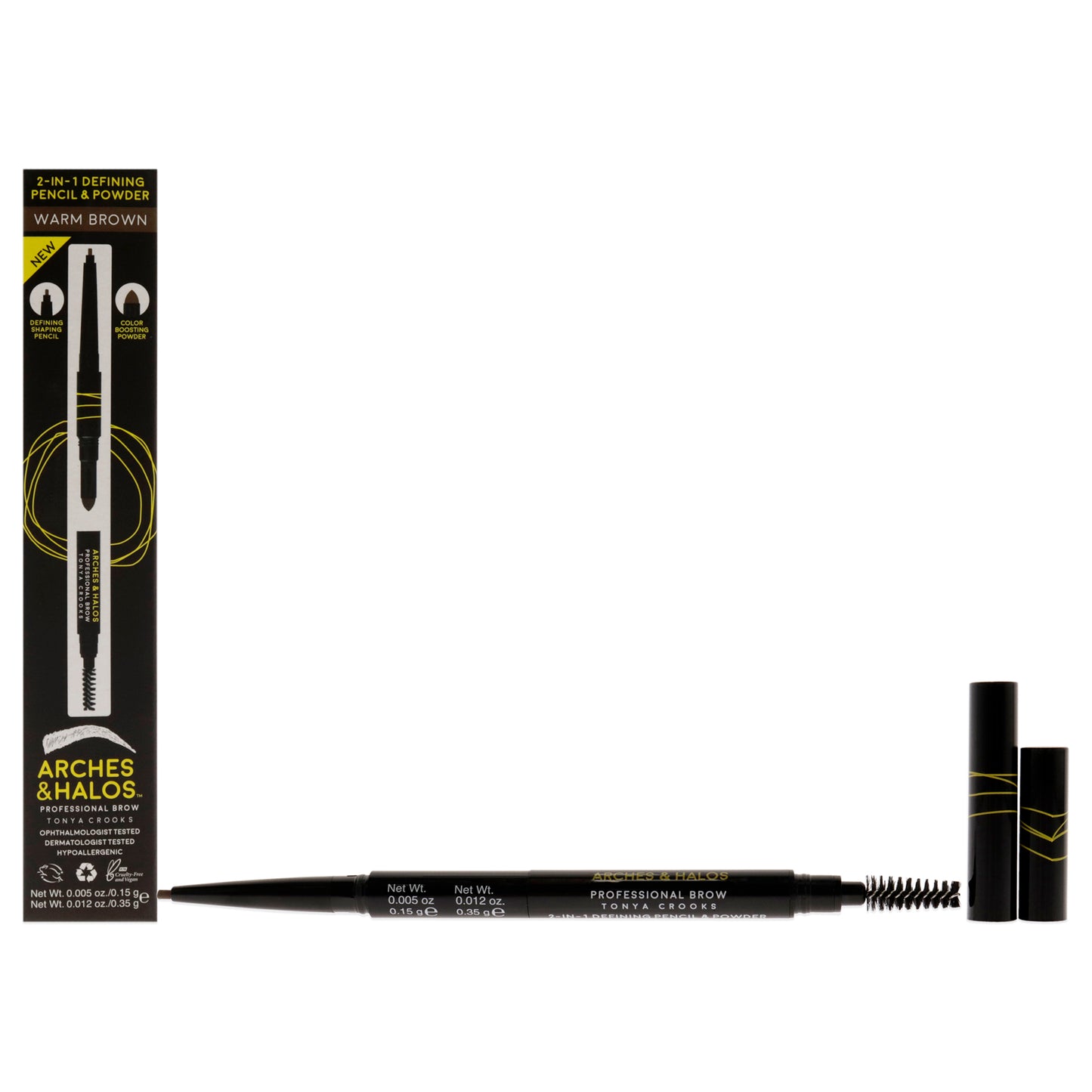 2-in-1 Defining Eyebrow Pencil and Powder
