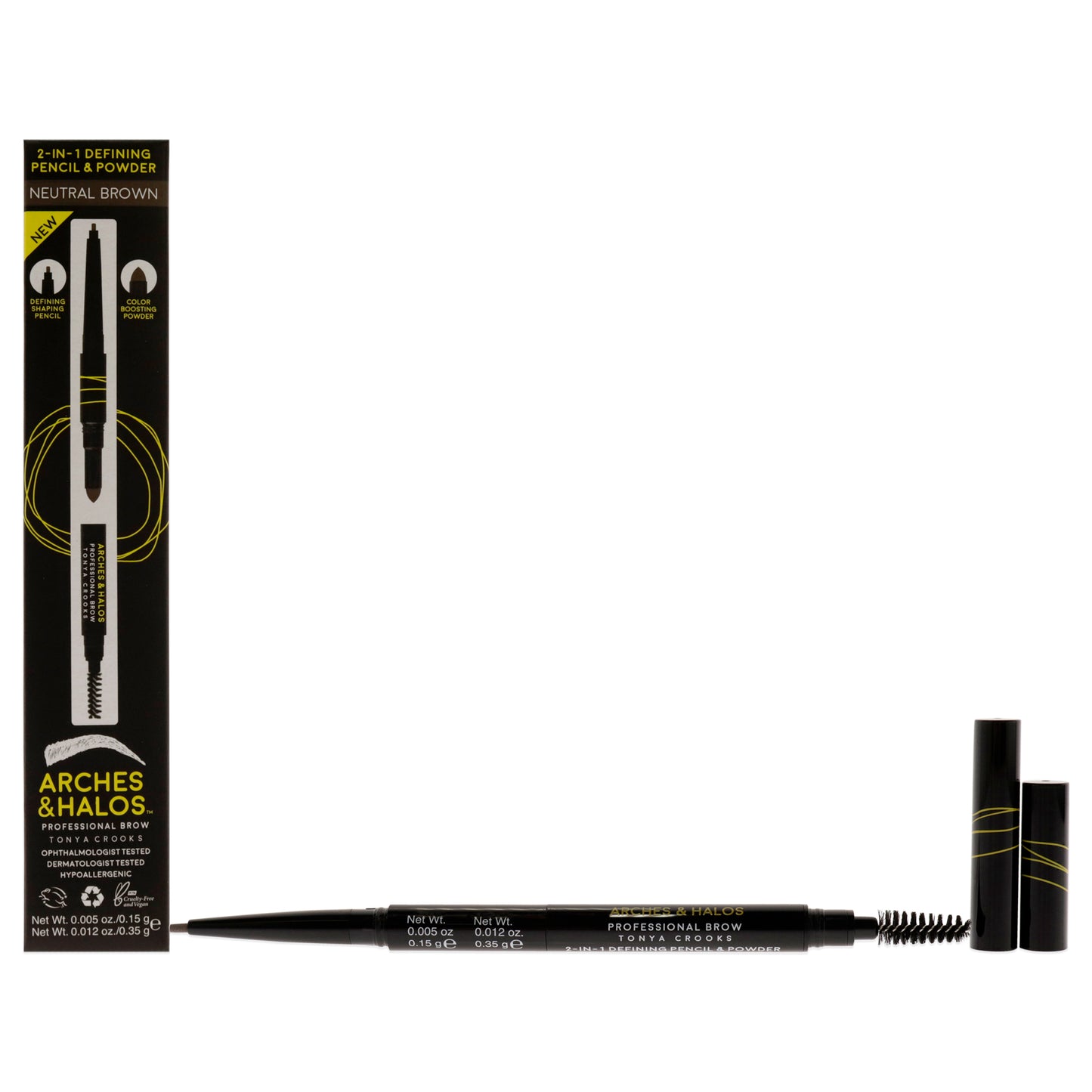2-in-1 Defining Eyebrow Pencil and Powder