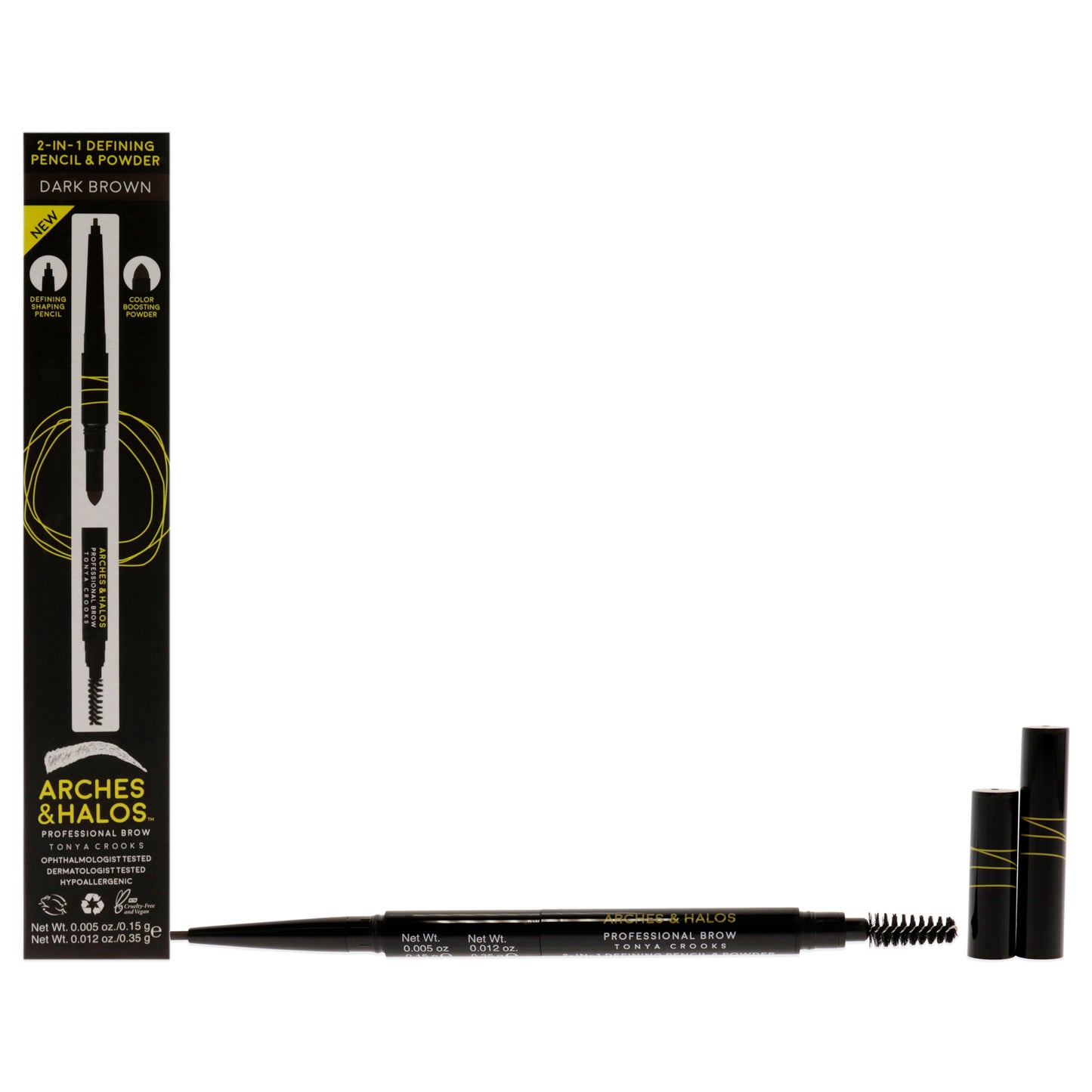 2-in-1 Defining Eyebrow Pencil and Powder