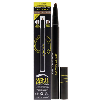 Arches and Halos Angled Bristle Tip Waterproof Brow Pen