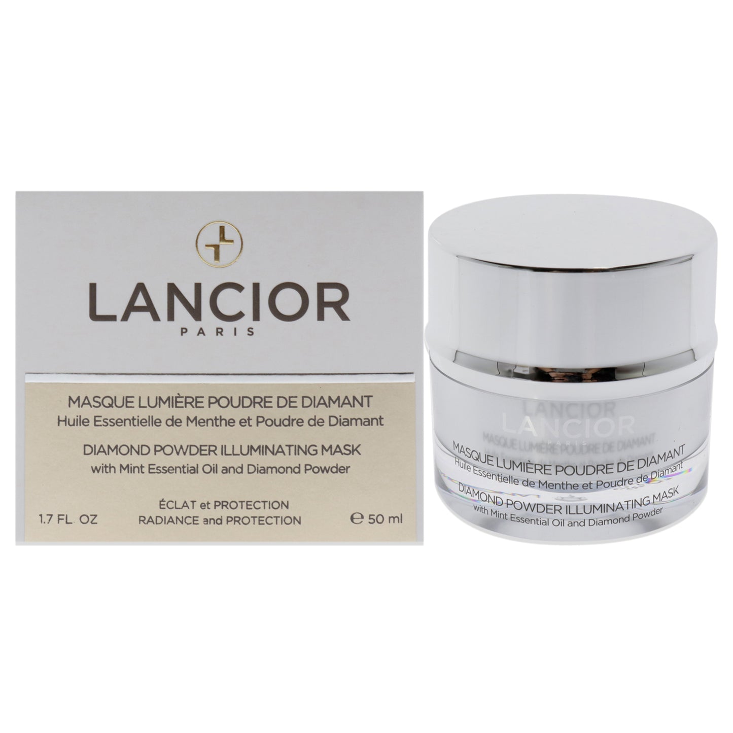 Diamond Powder Illuminating Mask