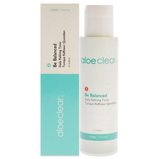 Aloeclear Be Balanced Daily Refining Tonic by Aloette for Unisex - 3 oz Tonic