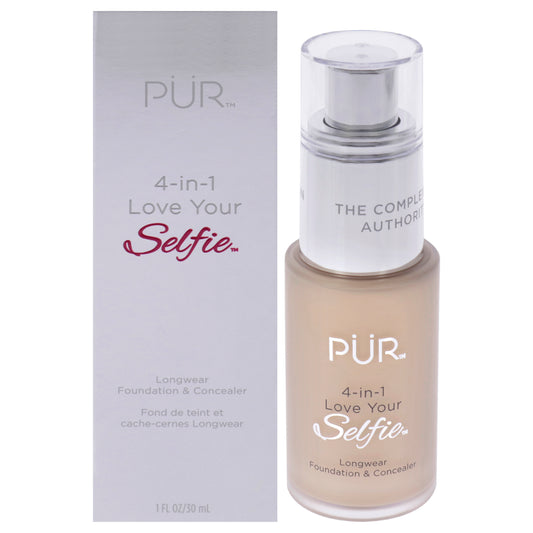 4-in-1 Love Your Selfie Longwear Foundation and Concealer - LG3 by Pur Cosmetics for Women - 1 oz Makeup