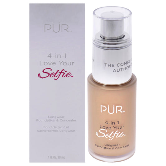 4-in-1 Love Your Selfie Longwear Foundation and Concealer - MN3 by Pur Cosmetics for Women - 1 oz Makeup