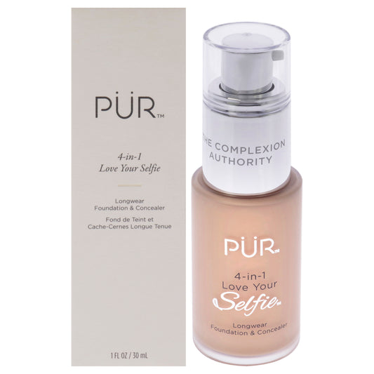 4-in-1 Love Your Selfie Longwear Foundation and Concealer - MP3 by Pur Cosmetics for Women - 1 oz Makeup