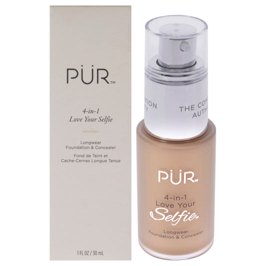 4-in-1 Love Your Selfie Longwear Foundation and Concealer - MN5 by Pur Cosmetics for Women - 1 oz Makeup