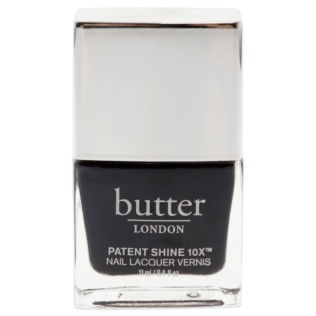 Patent Shine 10X Nail Lacquer - Union Jack Black