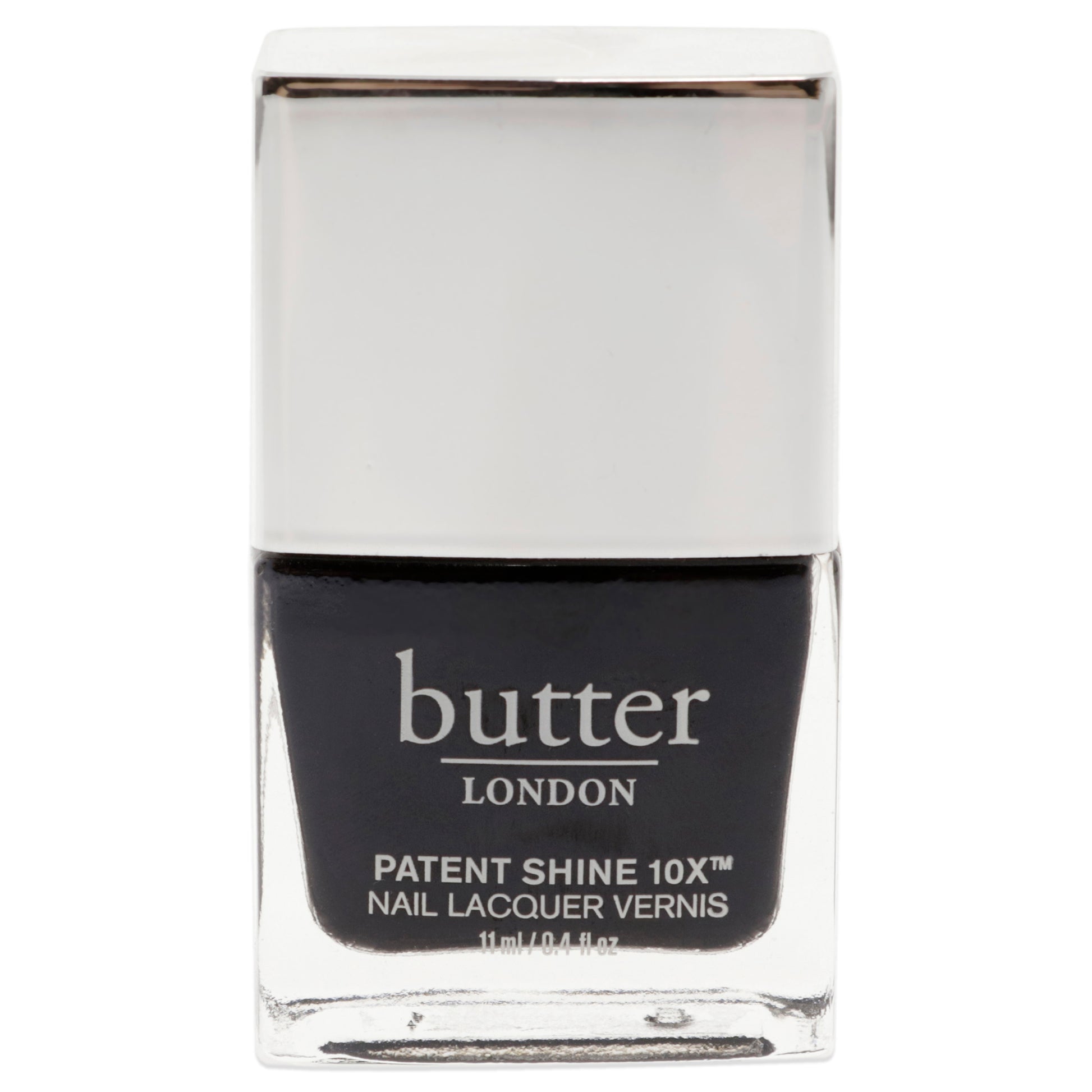 Patent Shine 10X Nail Lacquer - Union Jack Black