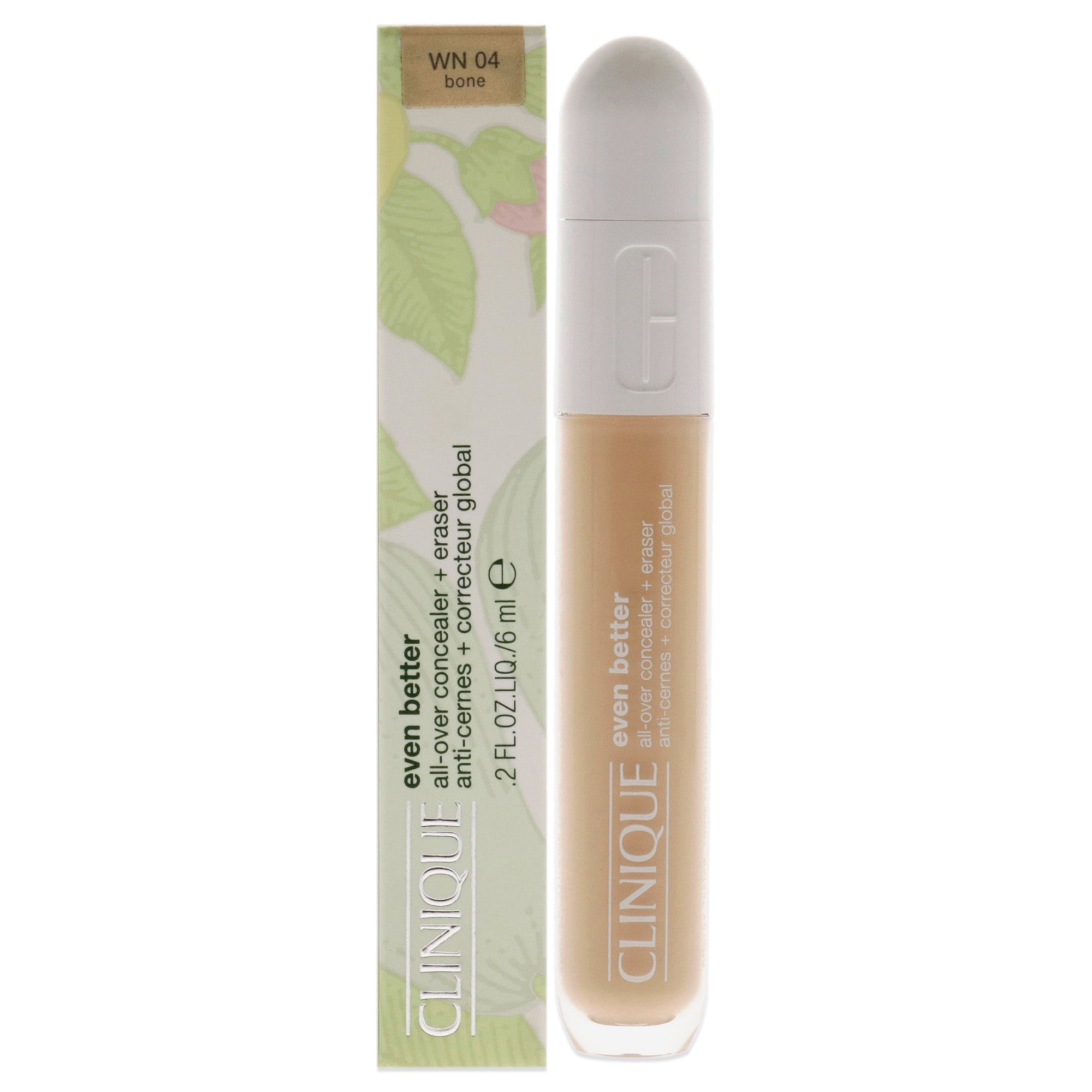 Even Better All-Over Concealer Plus Eraser - WN 04 Bone by Clinique for Women - 0.2 oz Concealer