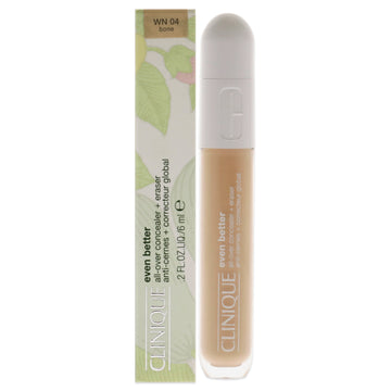 Even Better All-Over Concealer Plus Eraser - WN 04 Bone by Clinique for Women - 0.2 oz Concealer