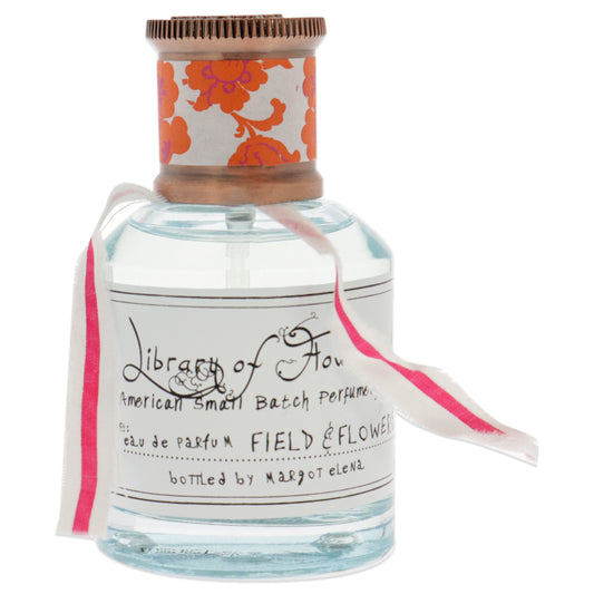 Field and Flowers by Library of Flowers for Unisex - 1.69 oz EDP Spray
