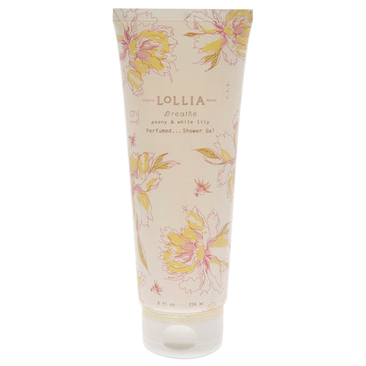 Breathe Perfumed Shower Gel - Peony and white lily