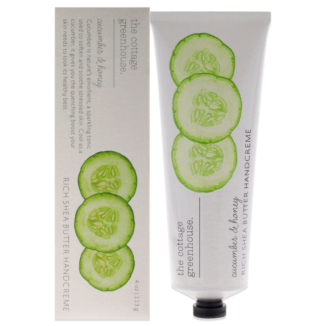 Rich Shea Butter Handcreme - Cucumber and Honey