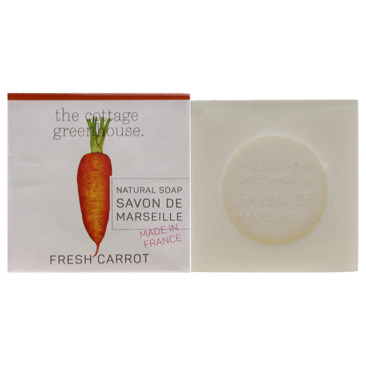 Fresh Soap - Carrot by The Cottage Greenhouse for Unisex - 3.5 oz Soap