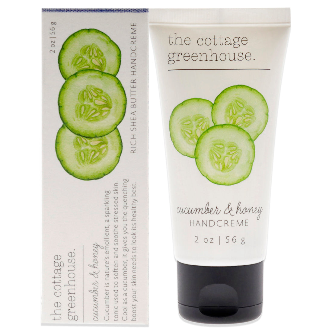Rich Shea Butter Handcream - Cucumber and Honey