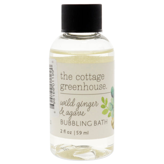 Bubbling Bath - Wild Ginger and Agave by The Cottage Greenhouse for Unisex - 2 oz Body Wash