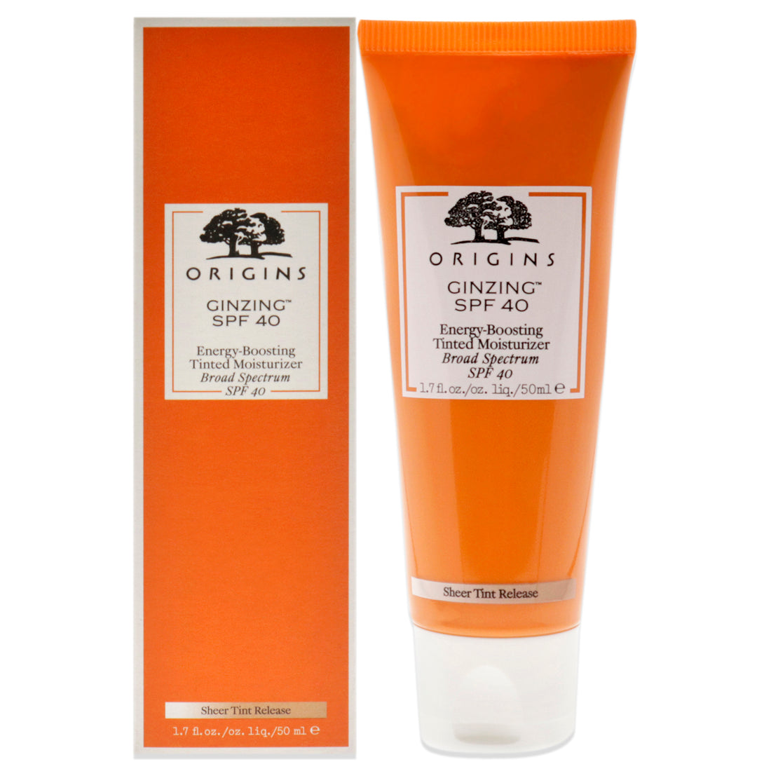 Ginzing Energy-Boosting Tinted Moisturizer SPF 40