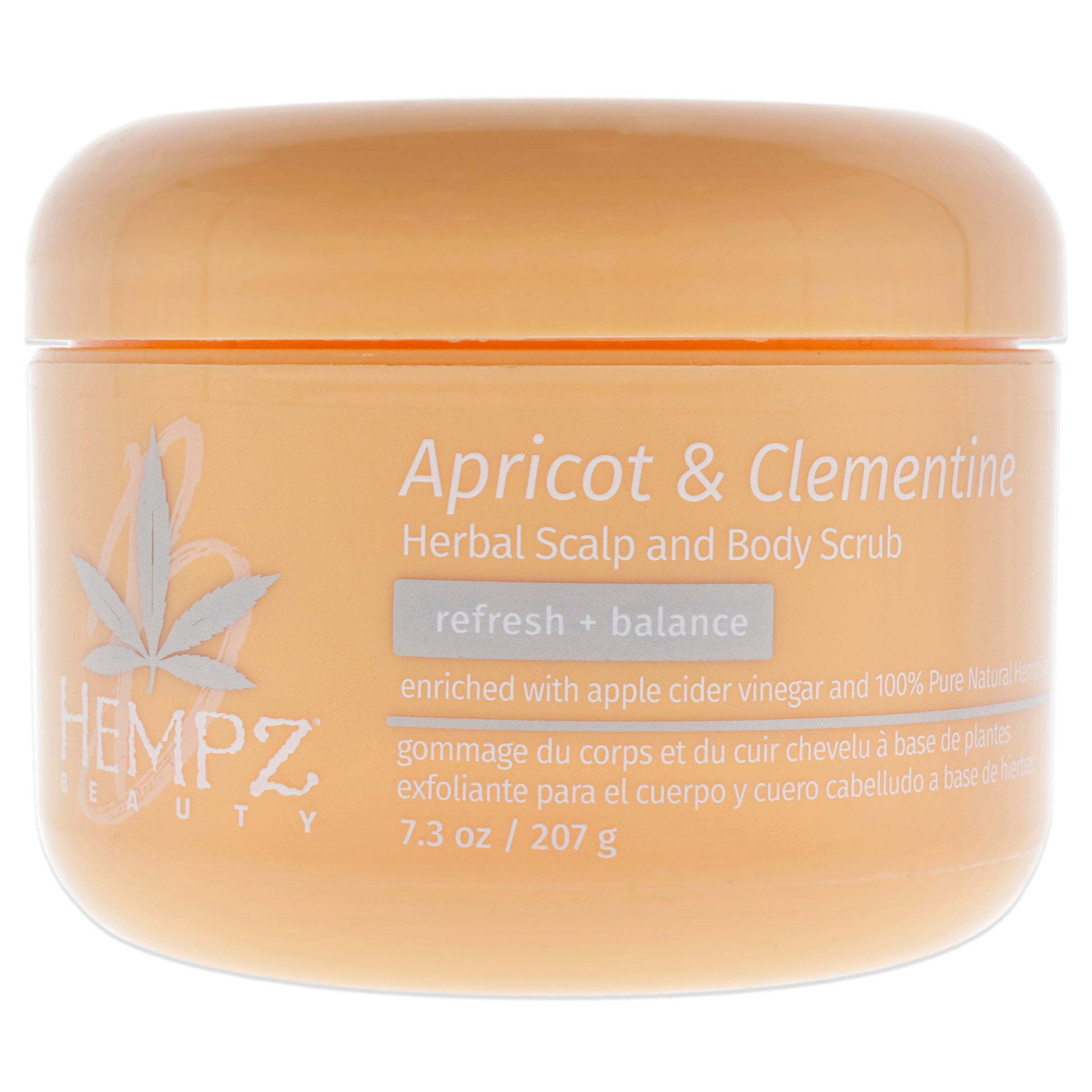 Apricot and Clementine Herbal Scalp and Body Scrub