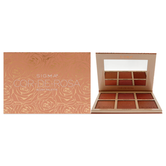 Cor-De-Rosa Blush Palette by SIGMA Beauty for Women - 0.88 oz Blush