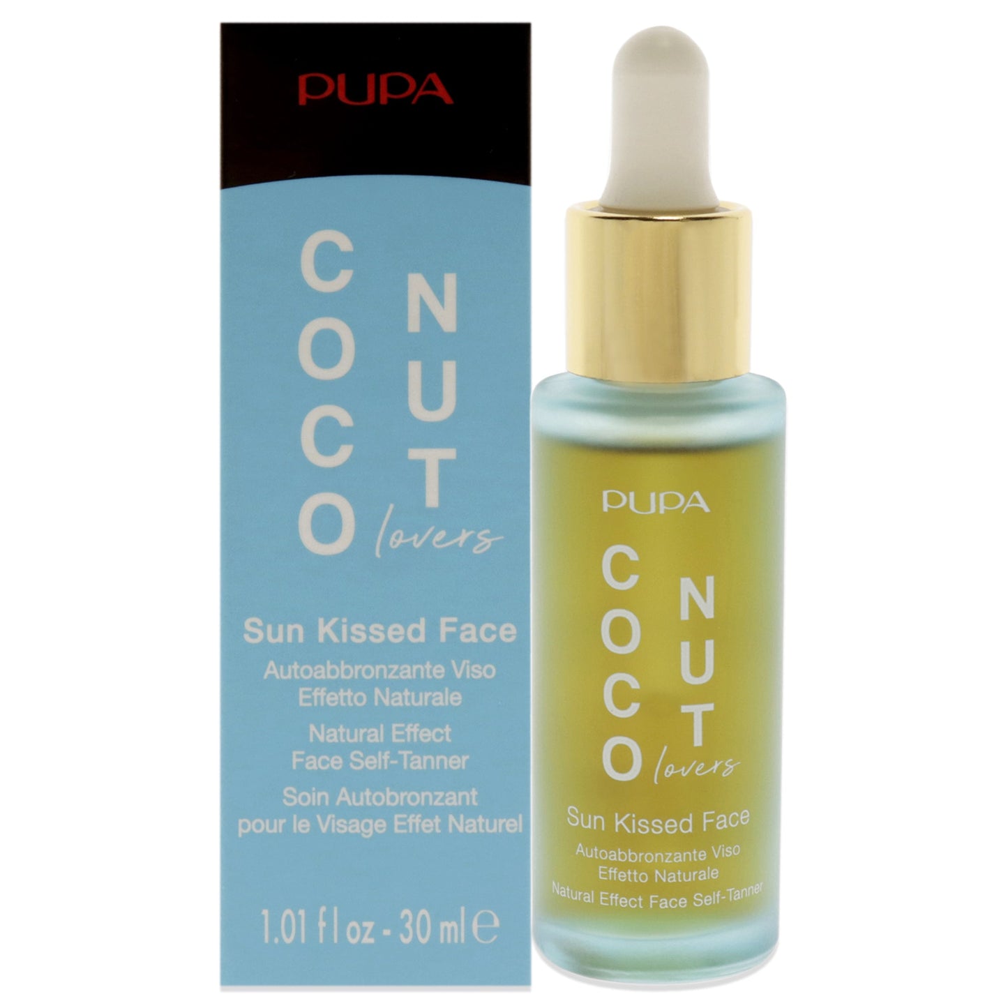 Coconut Lovers Sun Kissed Face Self-Tanner - 001