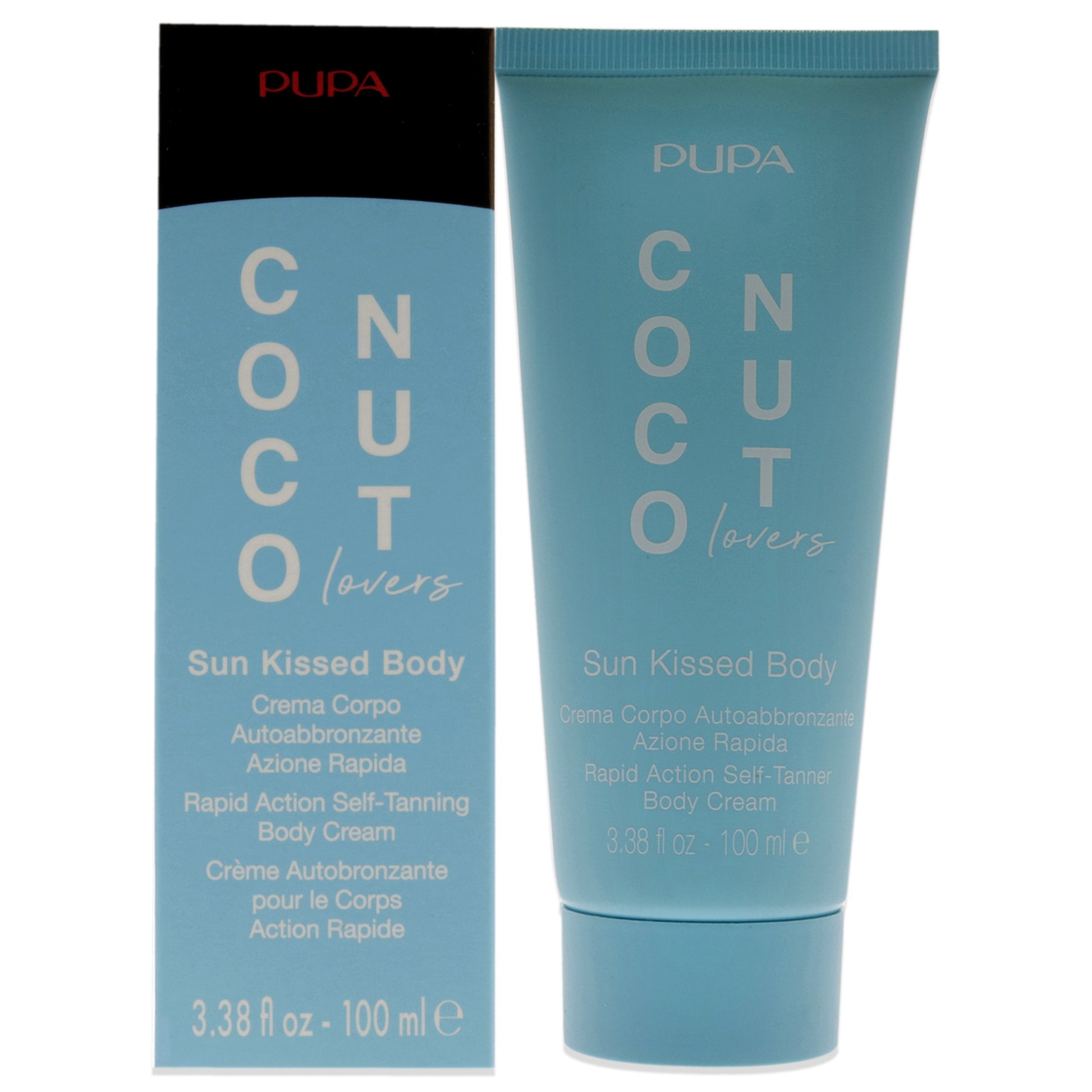 Coconut Lovers Sun Kissed Body Rapid Action Self-tanning Body Cream - 001