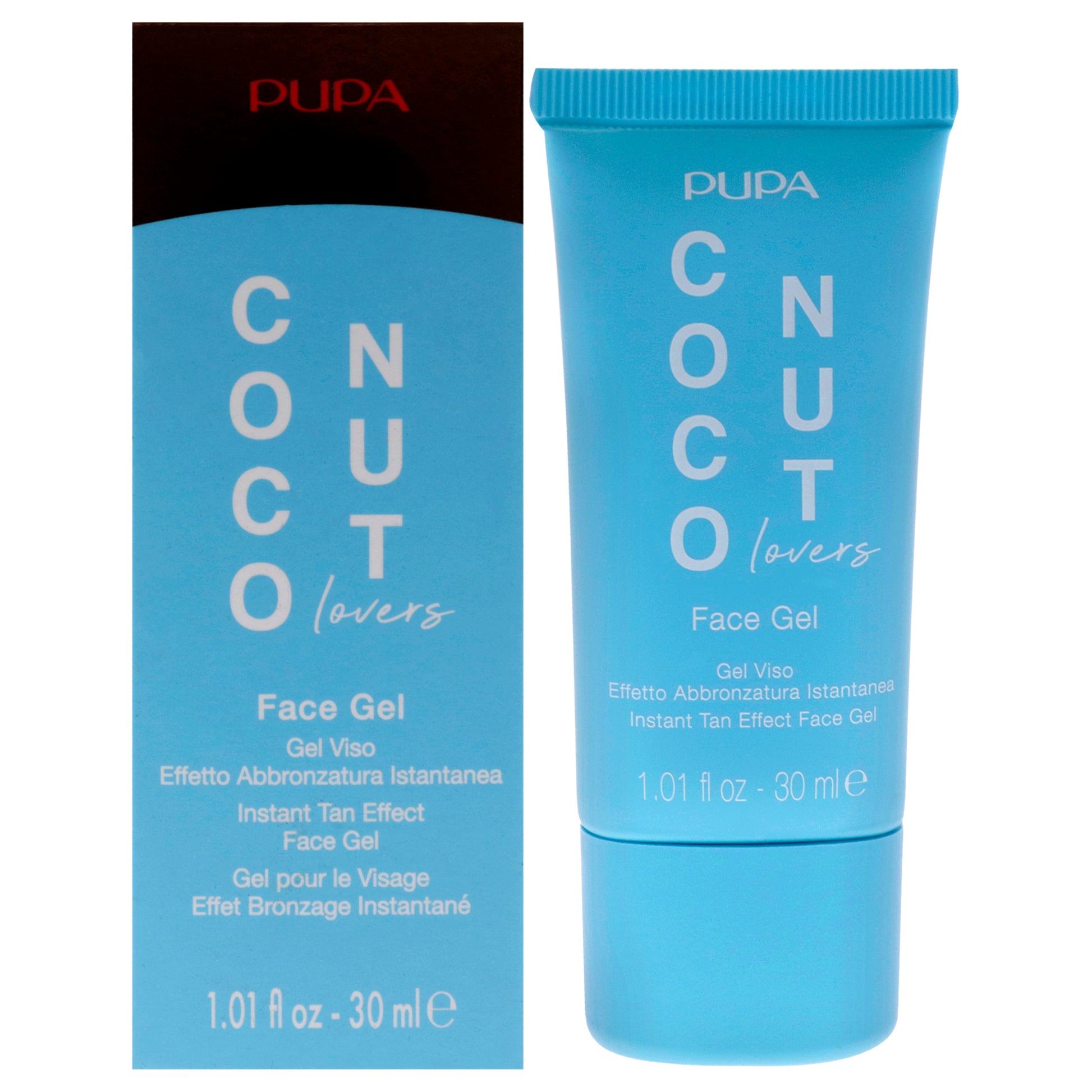 Pupa Milano Coconut Lovers Instant Tan Effect Face Gel