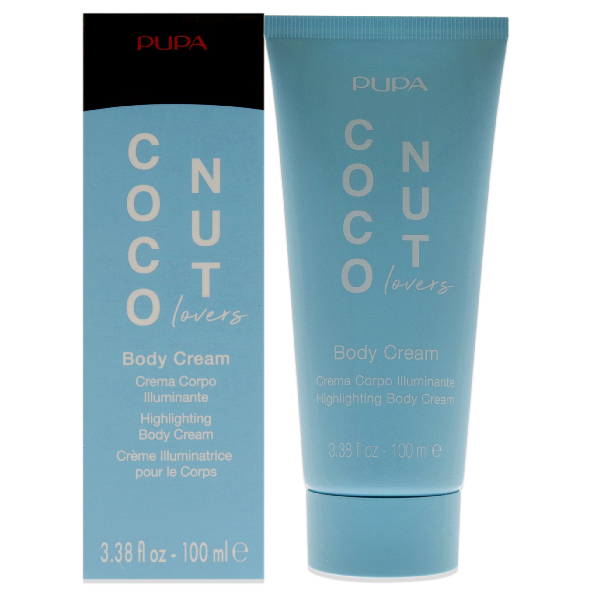 Pupa Milano Coconut Lovers Highlighting Body Cream