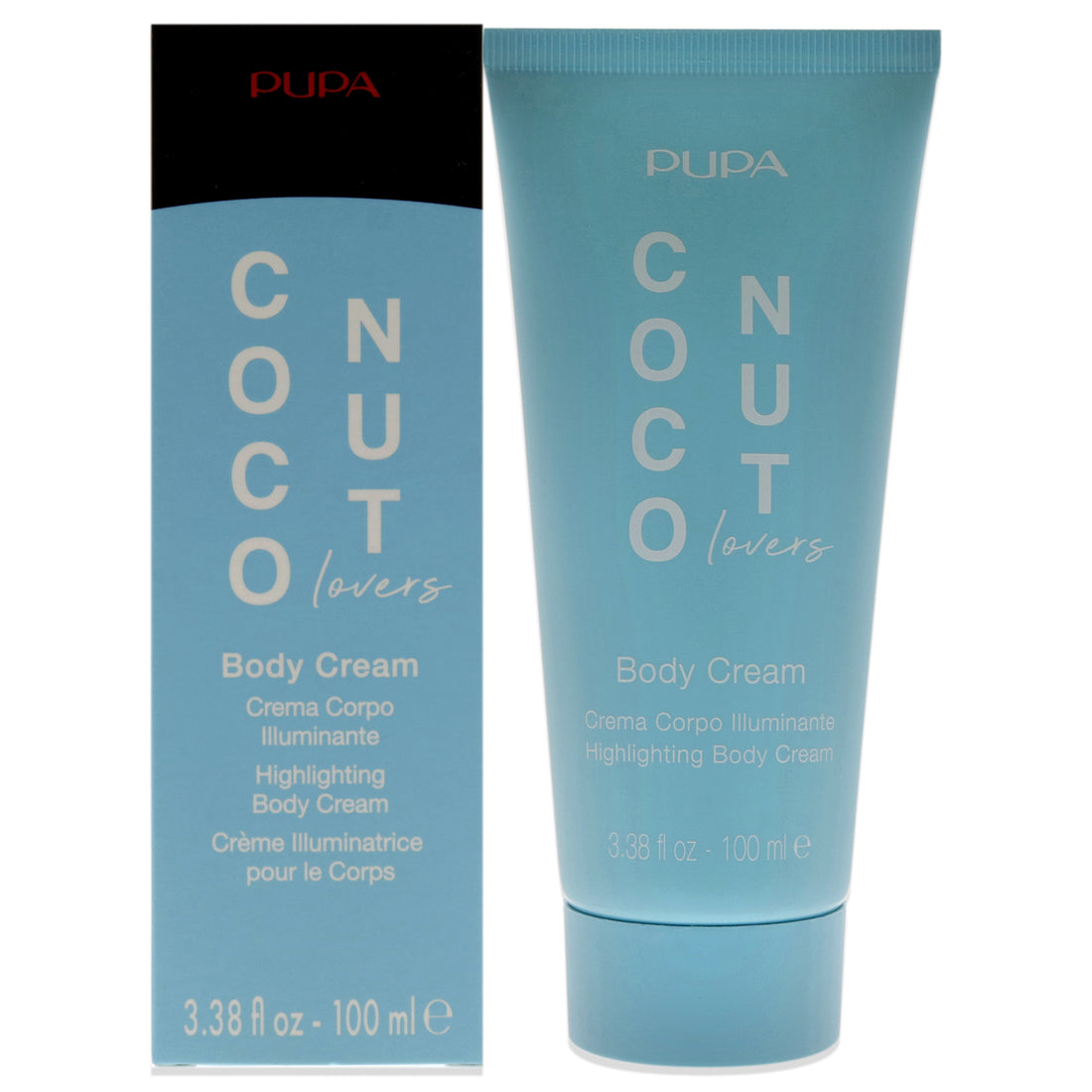 Pupa Milano Coconut Lovers Highlighting Body Cream