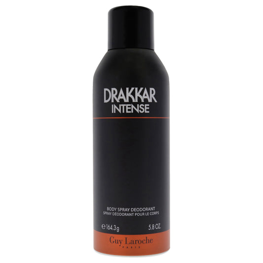 Drakkar Intense Deodorant Spray by Guy Laroche for Men - 5.8 oz Deodorant Spray