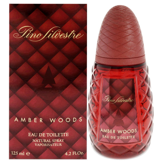 Amber Woods by Pino Silvestre for Men - 4.2 oz EDT Spray