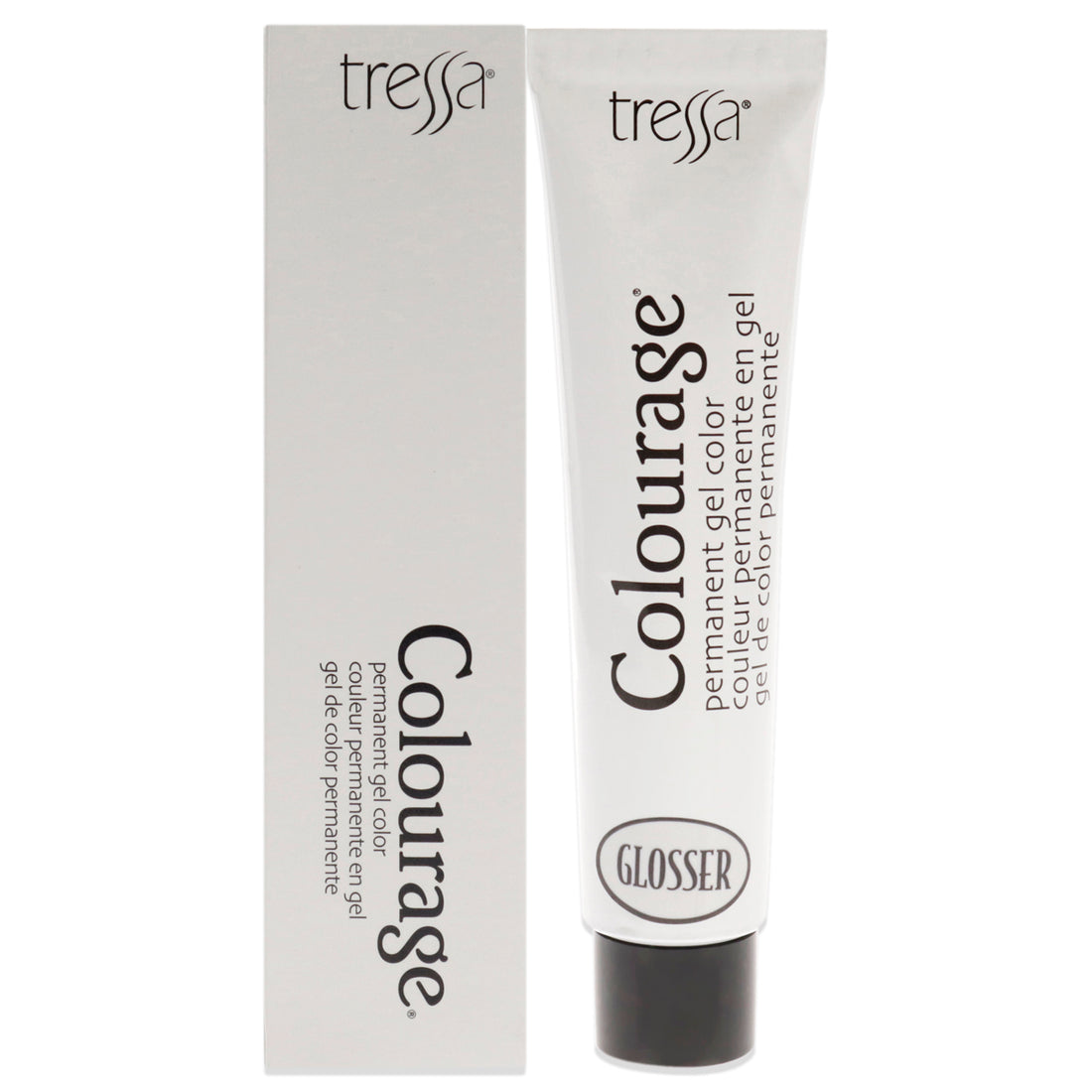 Colourage Permanent Gel Color - Glosser by Tressa for Unisex - 2 oz Hair Color