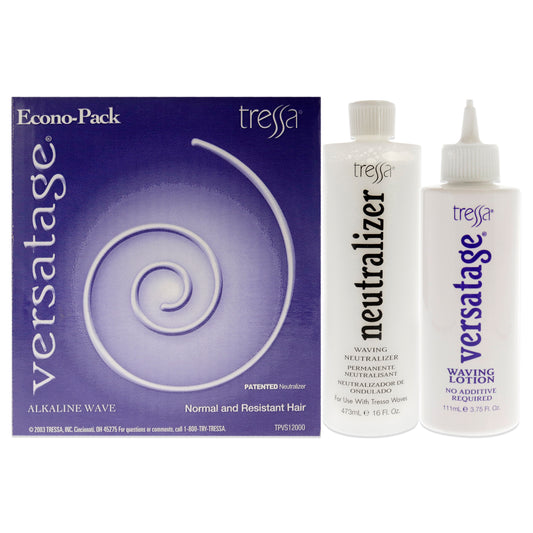 Alkaline Wave Permanent - Versatage by Tressa for Unisex - 27 PC Hair Color