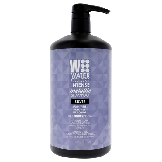Watercolors Intense Metallic Shampoo - Silver