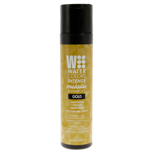 Watercolors Intense Metallic Shampoo - Gold