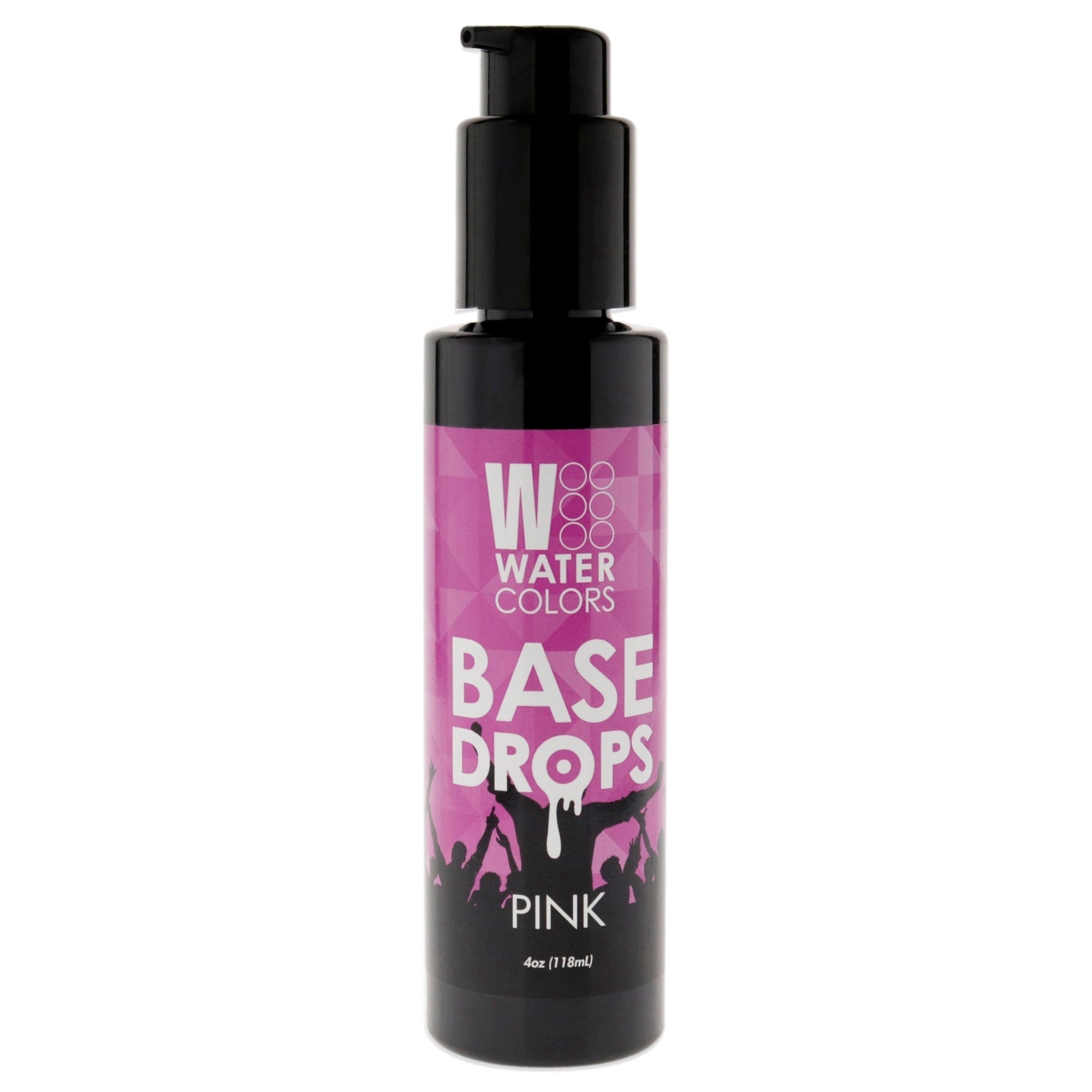 Watercolors Base Drops - Pink by Tressa for Unisex - 4 oz Drops