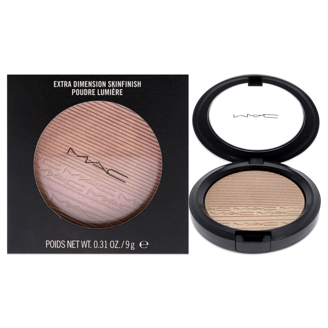 Extra Dimension Skinfinish Powder - Show Gold by MAC for Women - 0.31 oz Highlighter