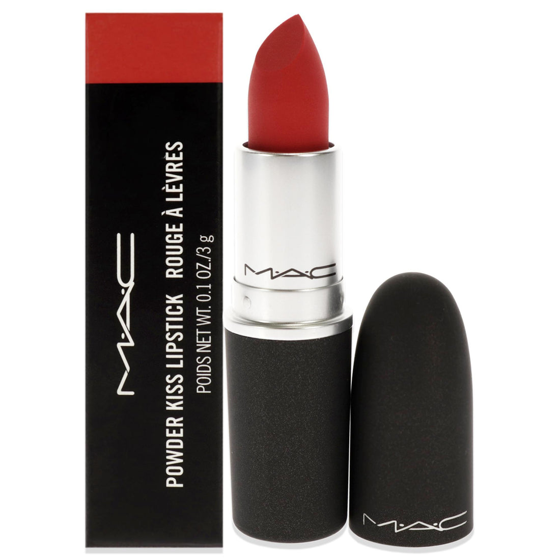 Powder Kiss Lipstick - 915 Lasting Passion by MAC for Women - 0.1 oz Lipstick