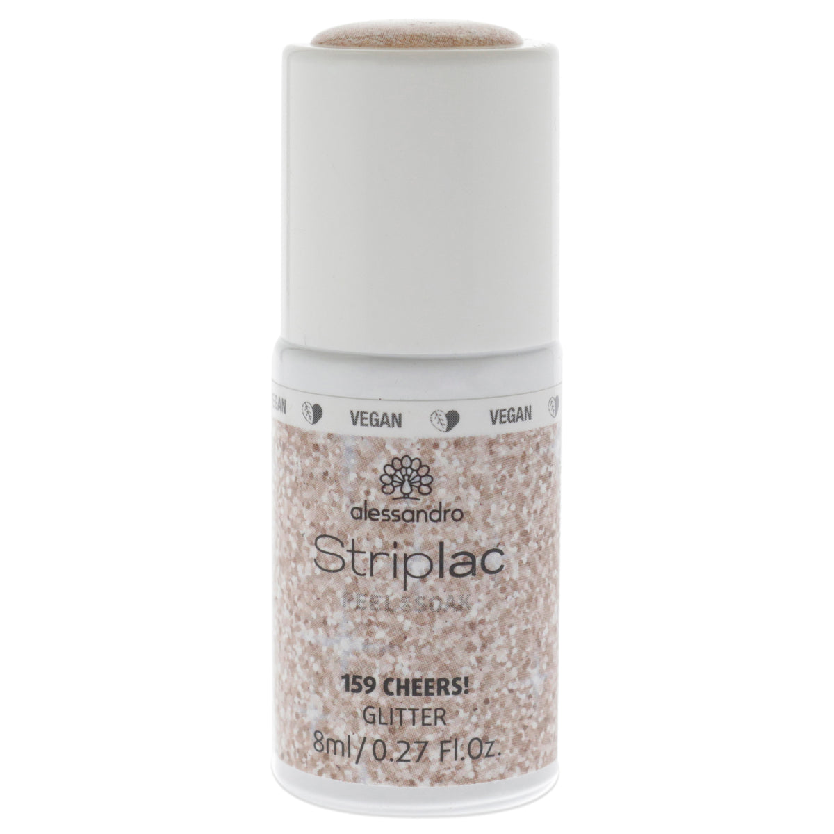 Alessandro Striplac Peel or Soak Glitter