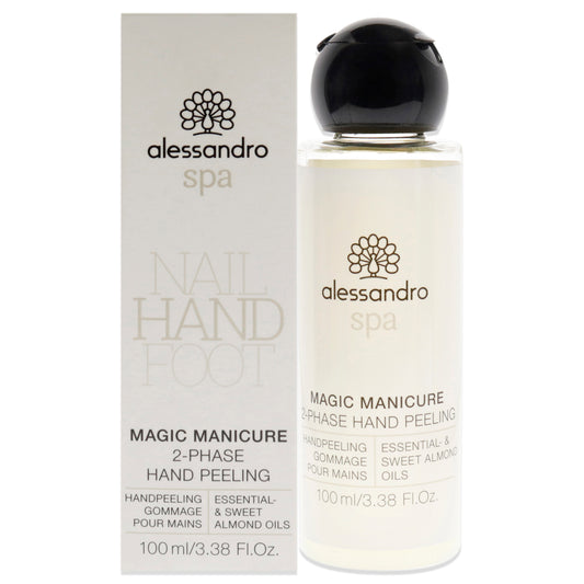 Spa 2 - Phase Hand Peeling Magic Manicure by Alessandro for Women 3.38 oz Exfoliator