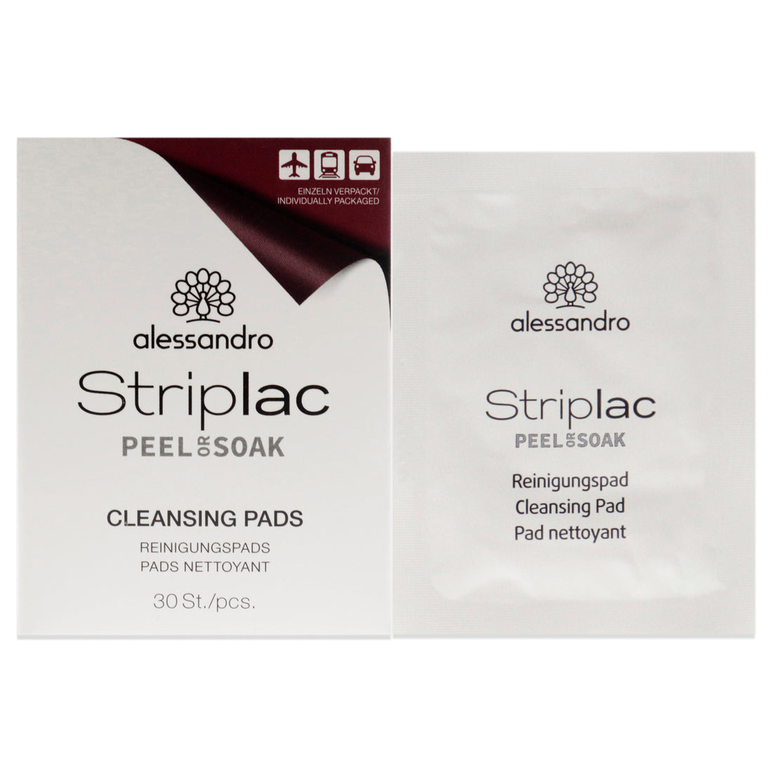 Alessandro Striplac Peel or Soak Cleansing Pads