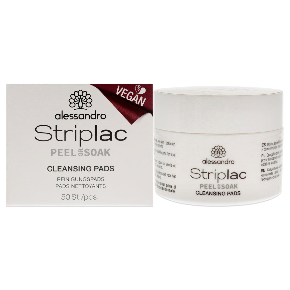 Striplac Peel or Soak Cleansing Pads