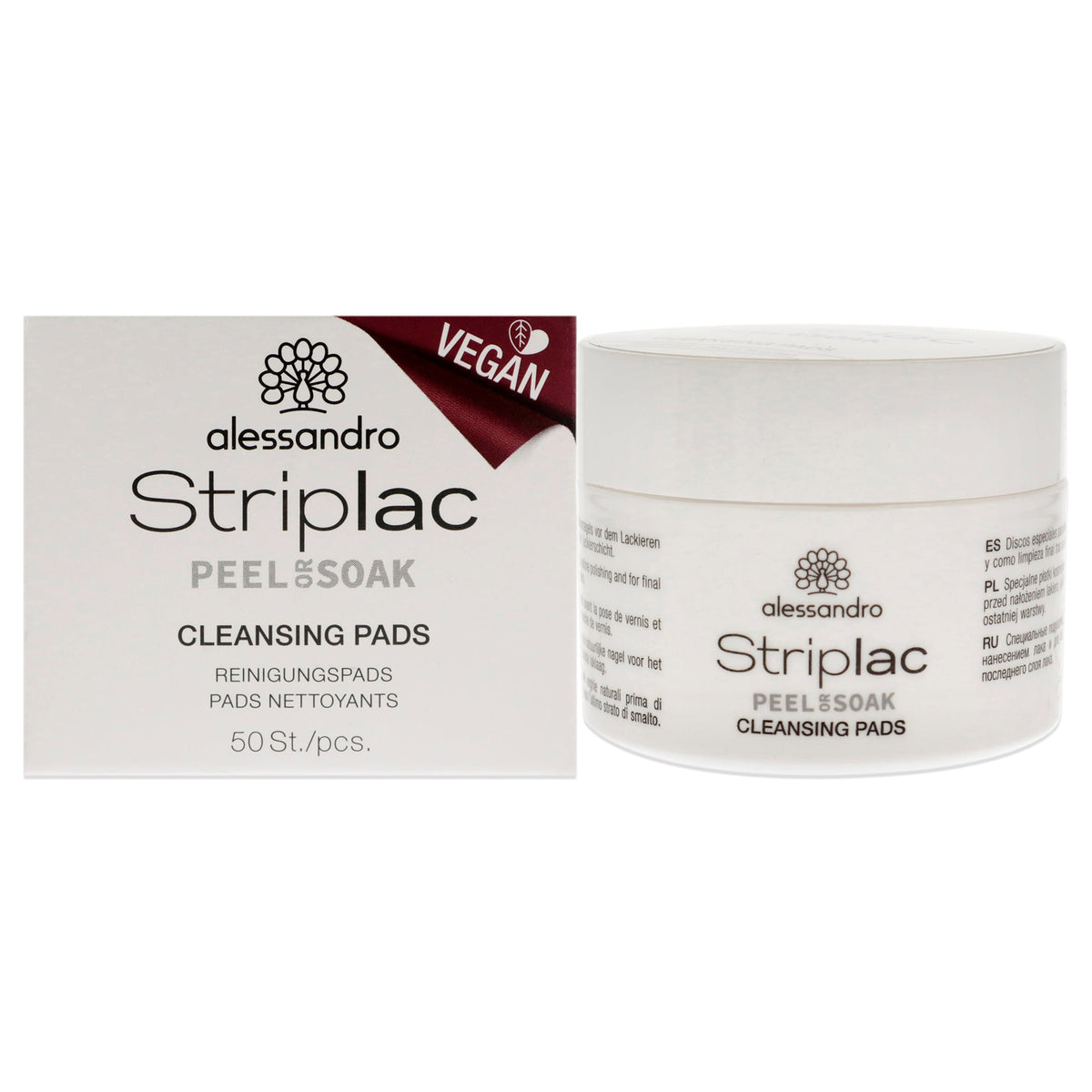 Striplac Peel or Soak Cleansing Pads