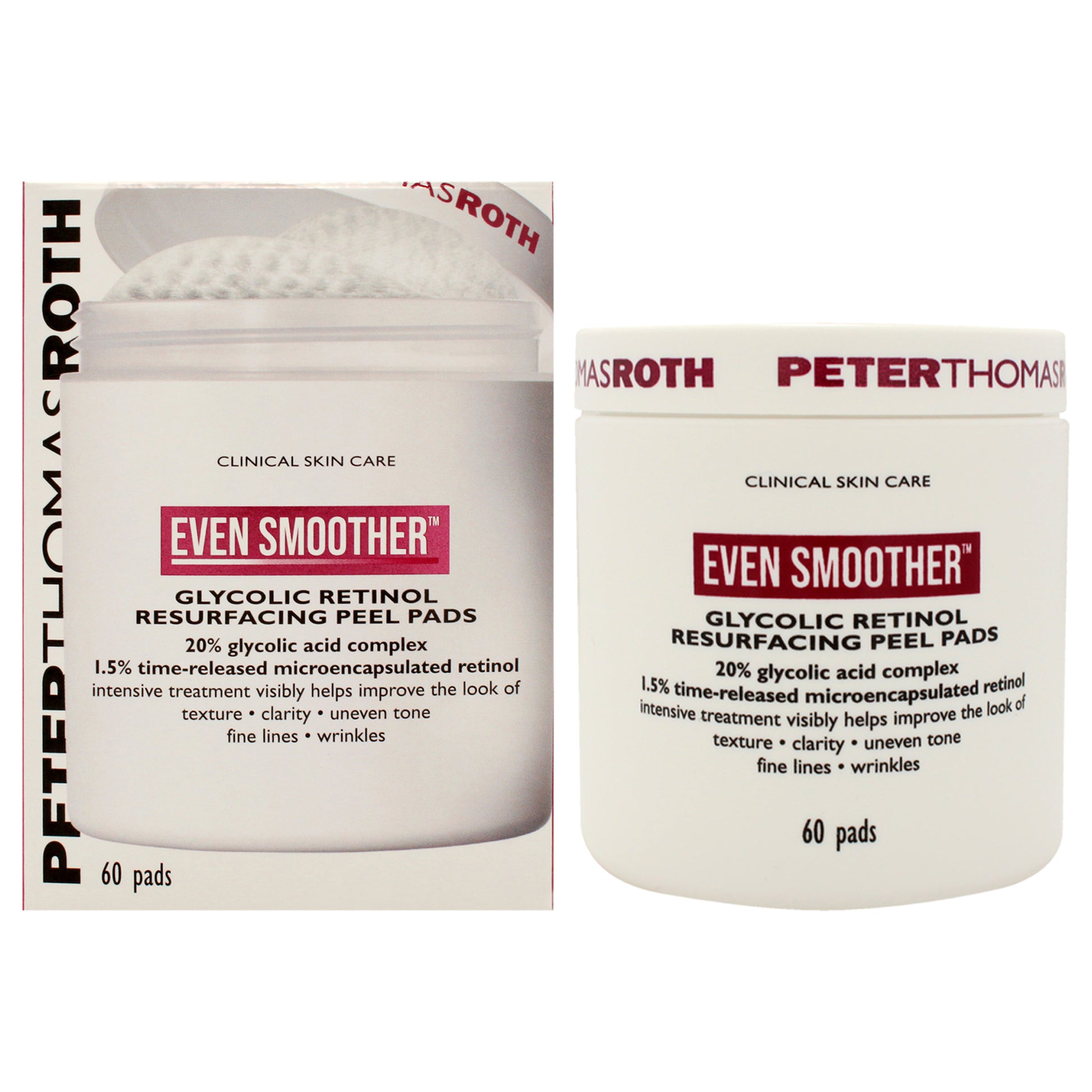 Even Smoother Glycolic Retinol Resurfacing Peel Pads