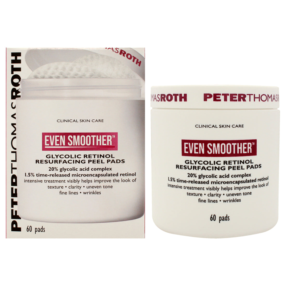 Even Smoother Glycolic Retinol Resurfacing Peel Pads