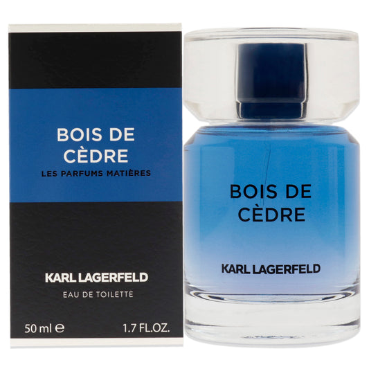 Bois De Cedre by Karl LagerFeld for Men - 1.7 oz EDT Spray
