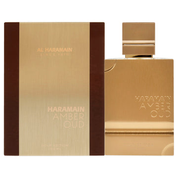 Amber Oud by Al Haramain for Unisex - 3.33 oz EDP Spray (Gold Edition)