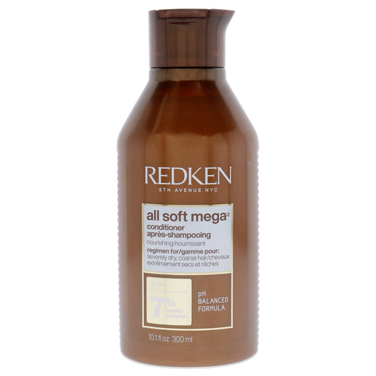All Soft Mega Conditioner by Redken for Unisex - 10.1 oz Conditioner